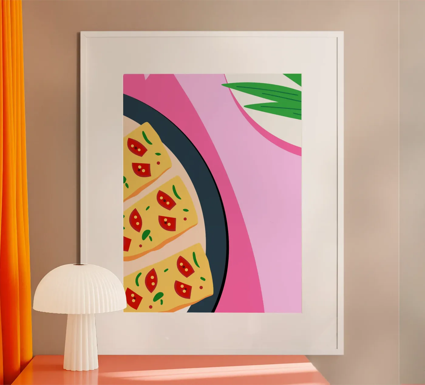Tomato Pizza poster da OFFICIAL FRUIT & VEGETABLES