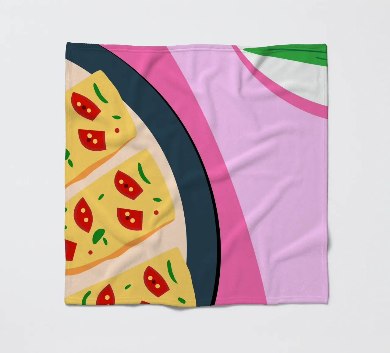 Tomato Pizza coperta in pile da OFFICIAL FRUIT & VEGETABLES