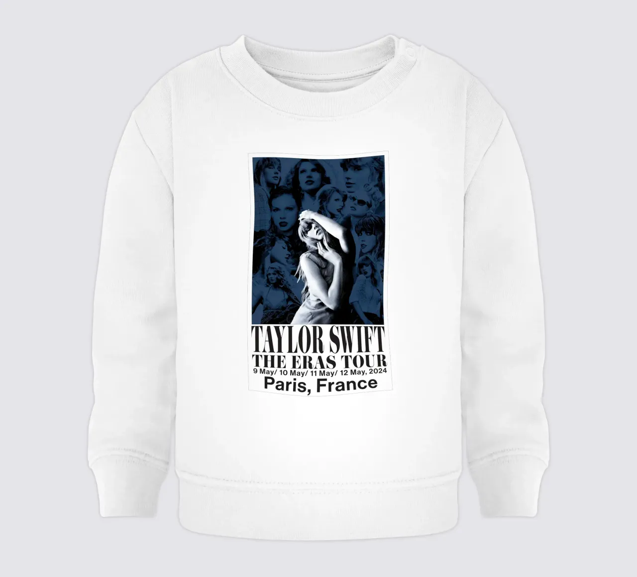 Poster dell'anima poetica di Taylor Swift felpa neonato da dfgtfdt