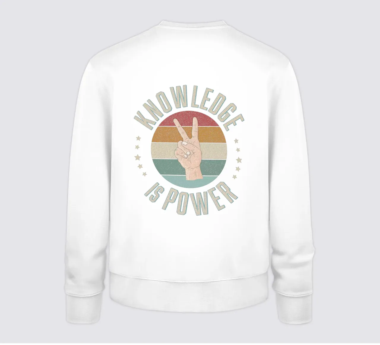 El conocimiento es poder. Saber es poder. sudadera de CalliLetters