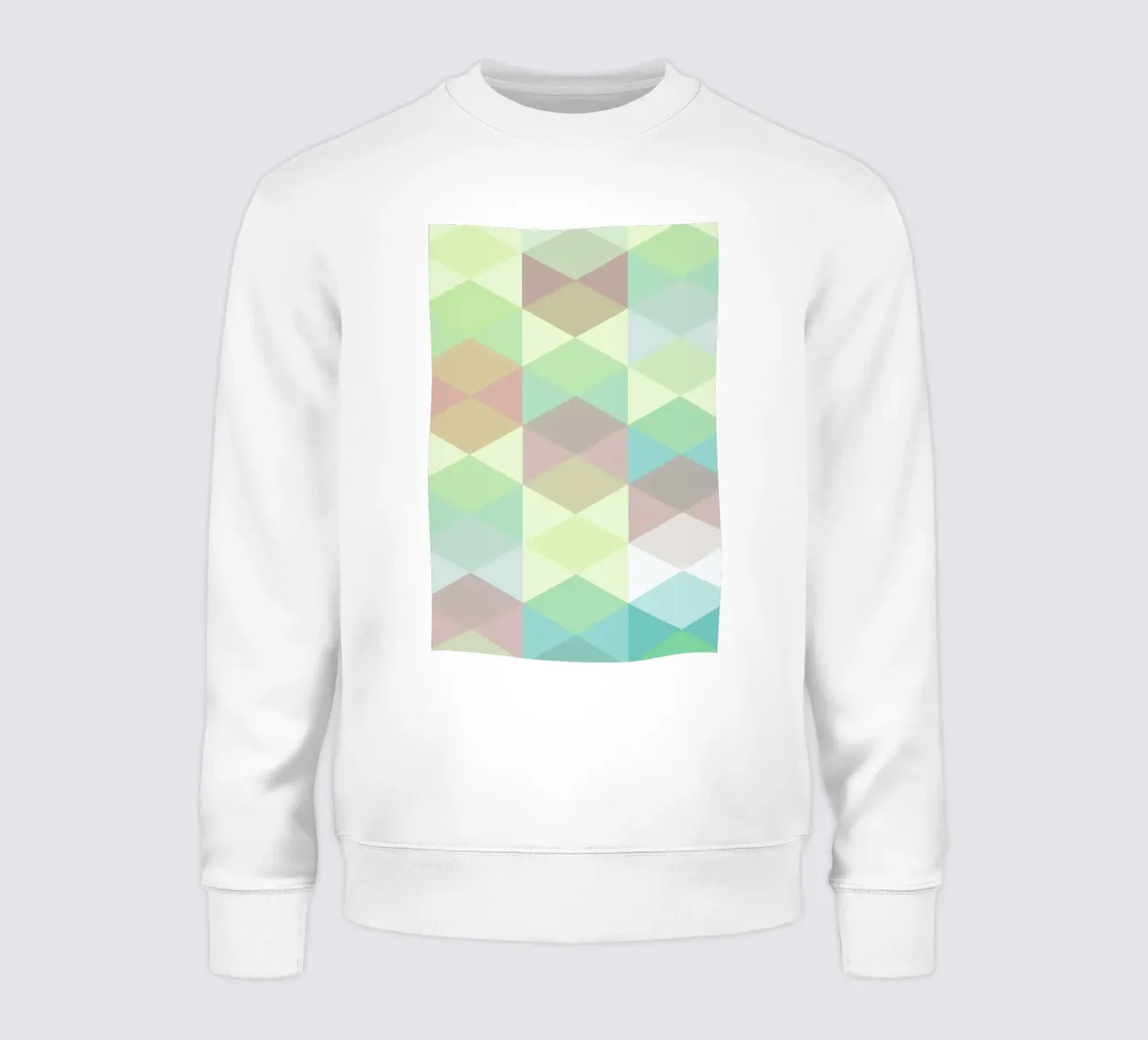 Melitta Pastell Geometrik felpa da XOXO Arte