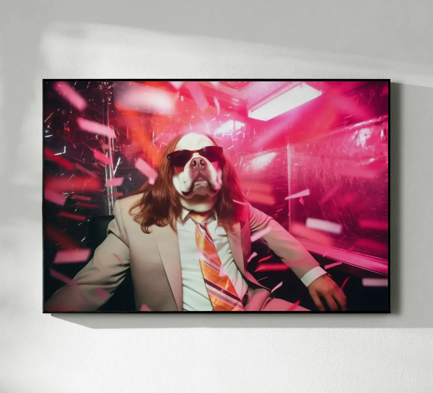 Michel plexiglas de Affiches Chien Originales – Dogland