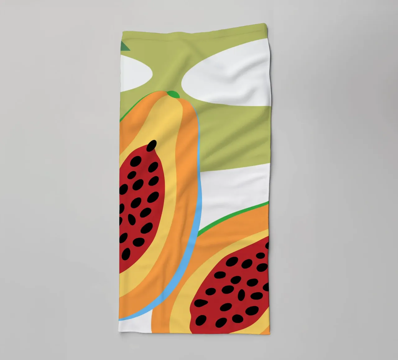 Papaya fresca asciugamano da bagno da OFFICIAL FRUIT & VEGETABLES