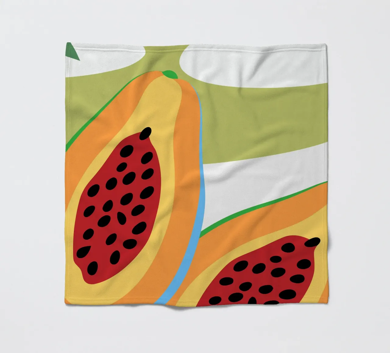 Papaya fresca coperta in pile da OFFICIAL FRUIT & VEGETABLES