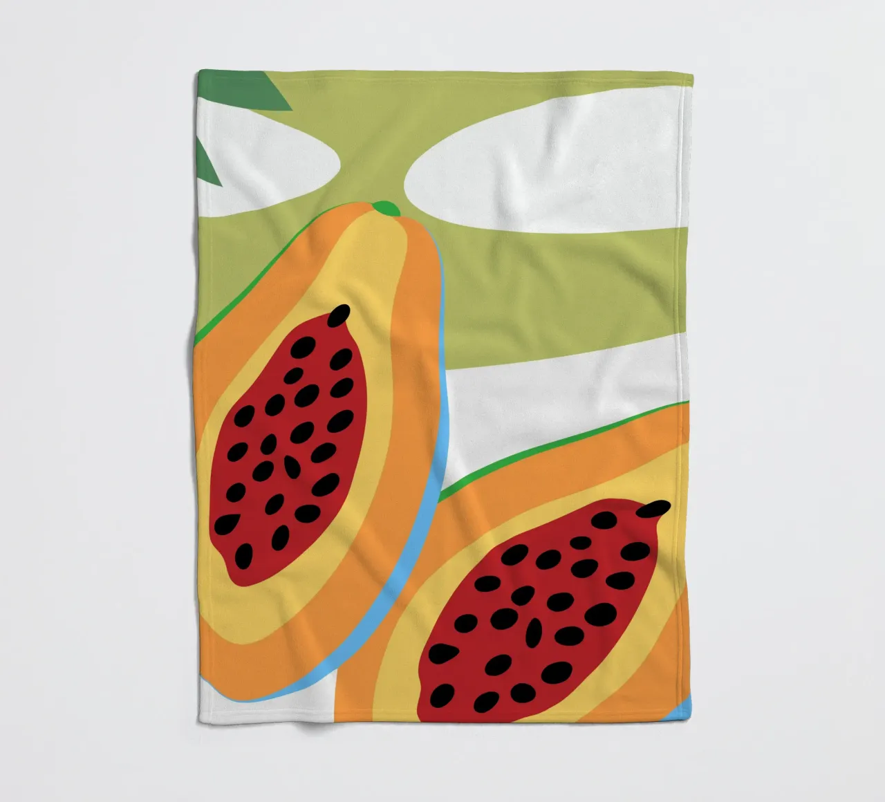 Papaya fresca coperta in pile da OFFICIAL FRUIT & VEGETABLES