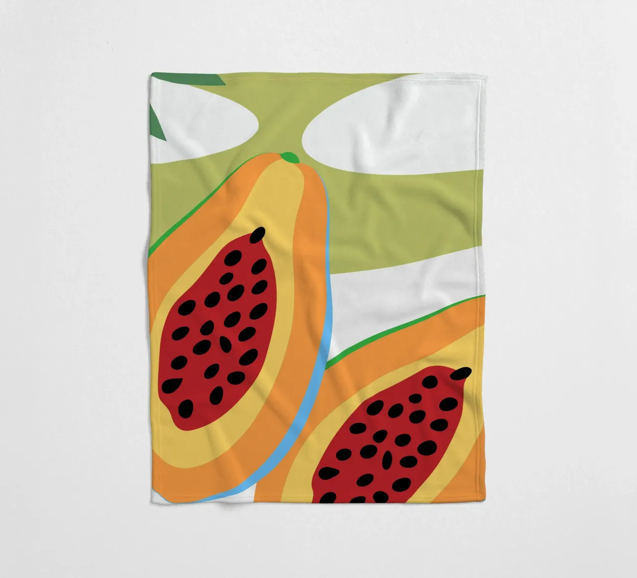 Papaya fresca coperta in pile da OFFICIAL FRUIT & VEGETABLES