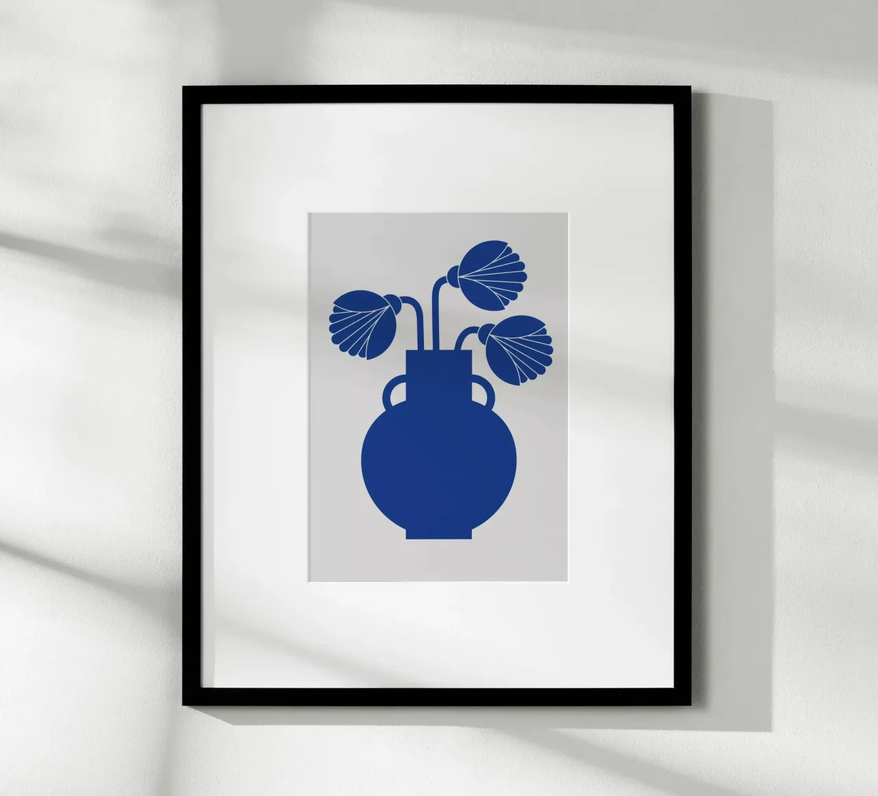 Blue vase no:3 poster da Lidia Blomgren