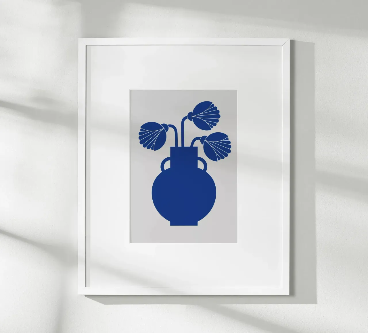 Blue vase no:3 poster da Lidia Blomgren