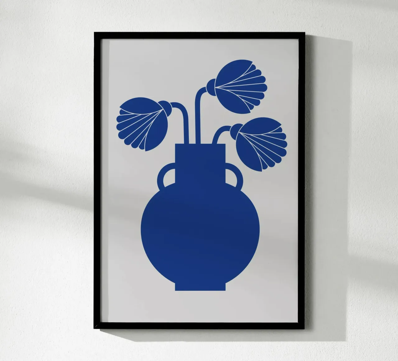 Blue vase no:3 poster da Lidia Blomgren