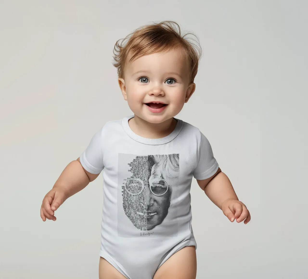 Aidez-nous ! body bébé de Gunawan Rb