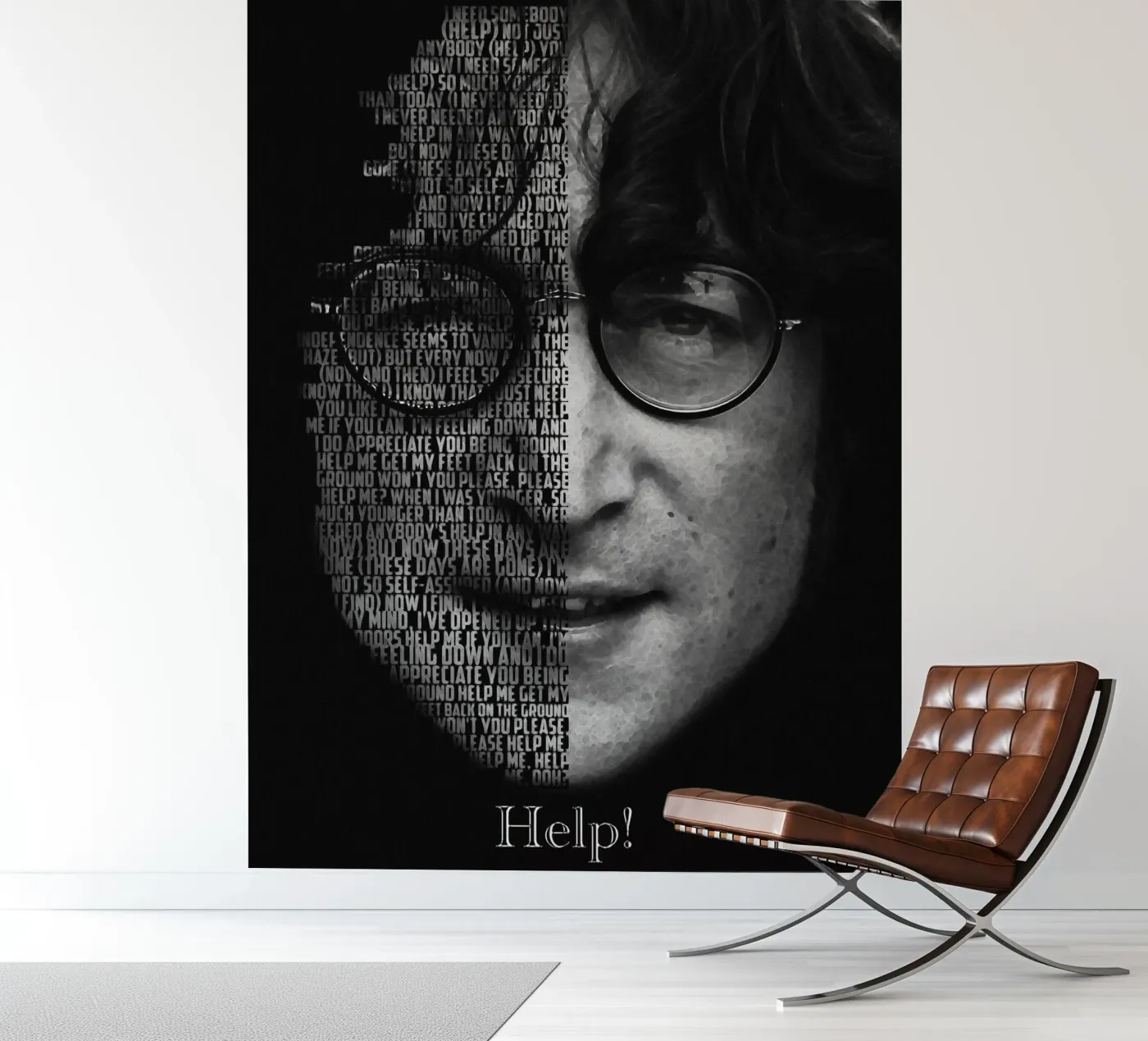 Aidez-nous ! papier peint photo de Gunawan Rb