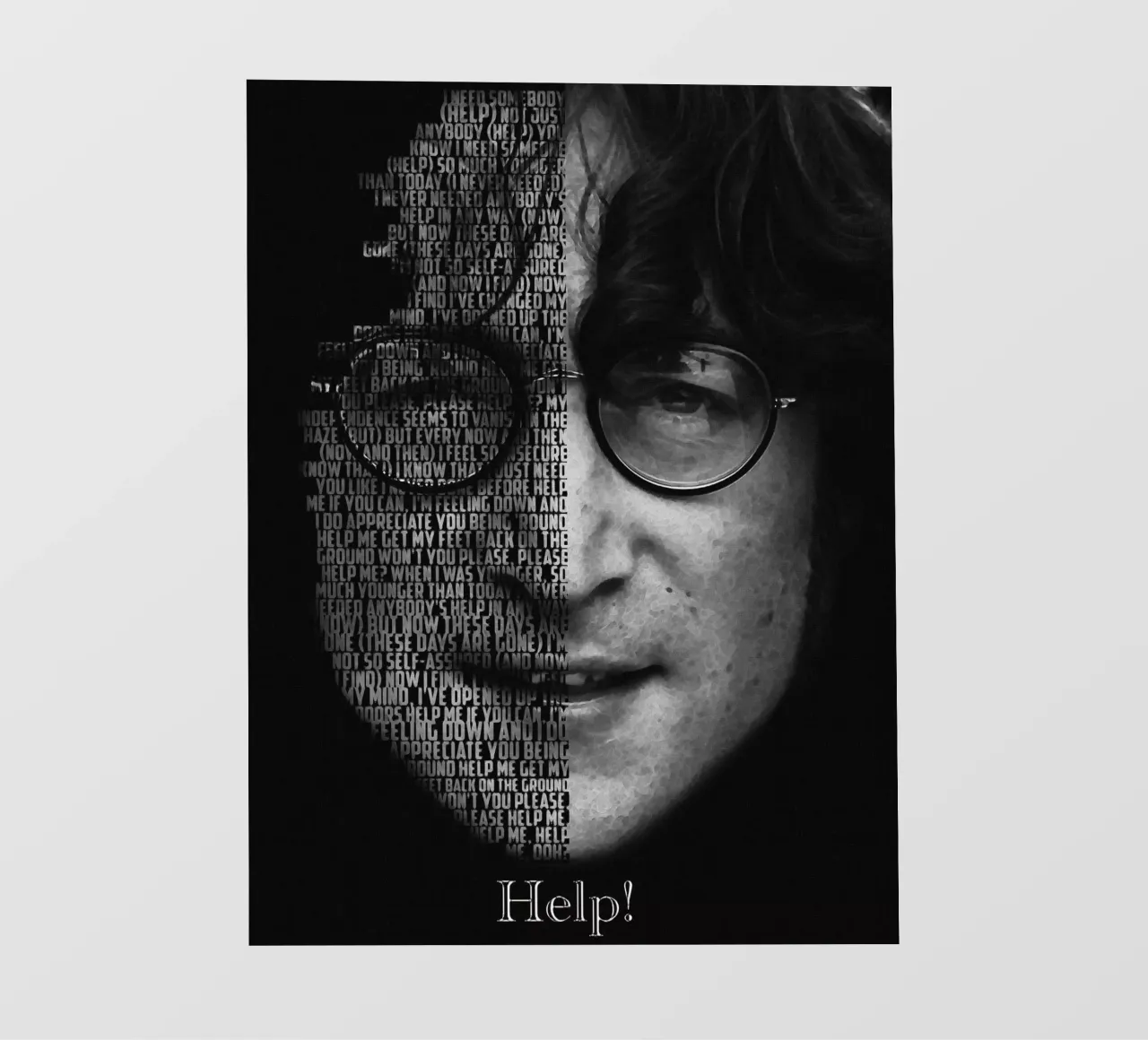 Help! fotobehang van Gunawan Rb