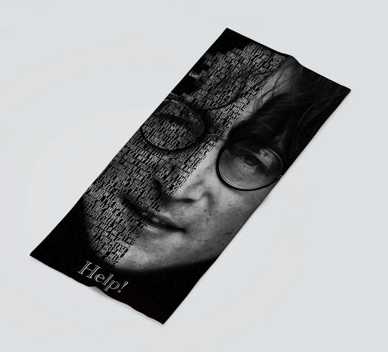 Help! strandhanddoek van Gunawan Rb