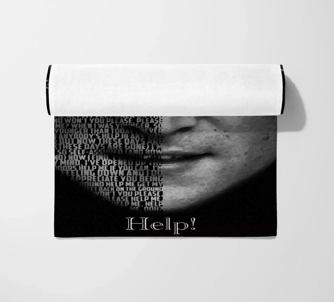 Help! strandhanddoek van Gunawan Rb