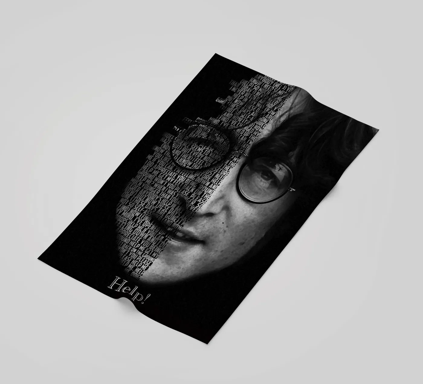 Help! strandhanddoek van Gunawan Rb