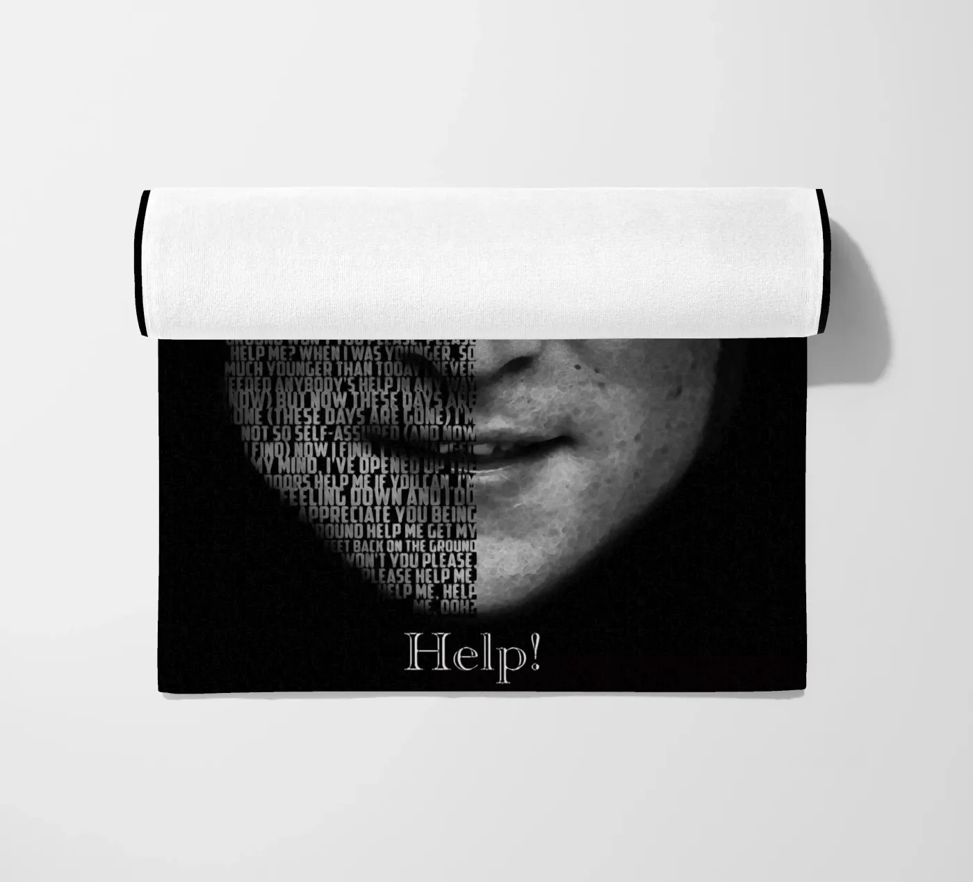 Help! strandhanddoek van Gunawan Rb