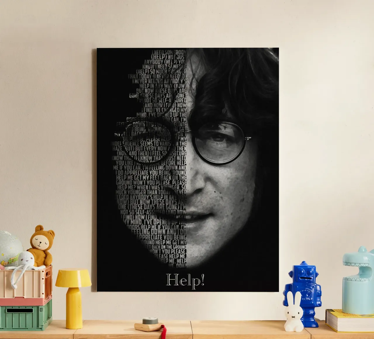 Help! canvas by Gunawan Rb