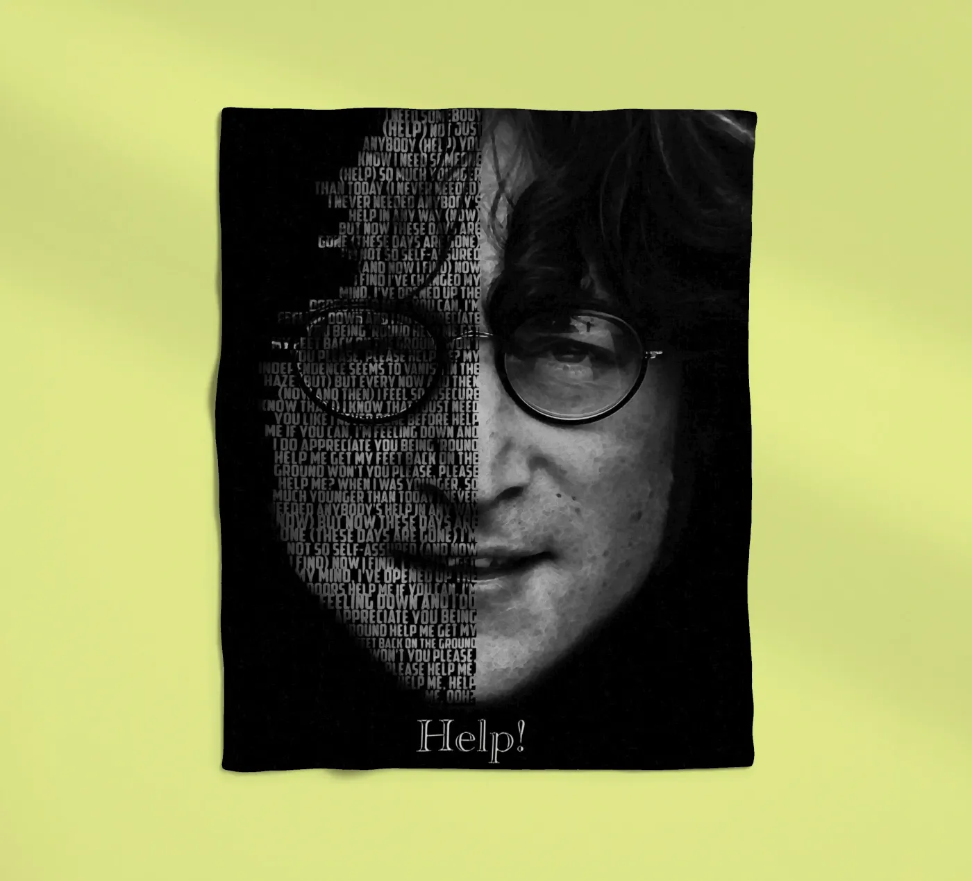 Help! fleece blanket by Gunawan Rb