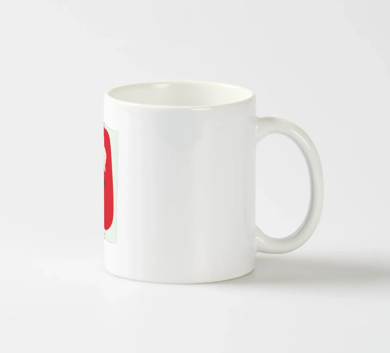 Illustrazione disegnata a mano di un'orchidea tazza in ceramica da GalerieGG