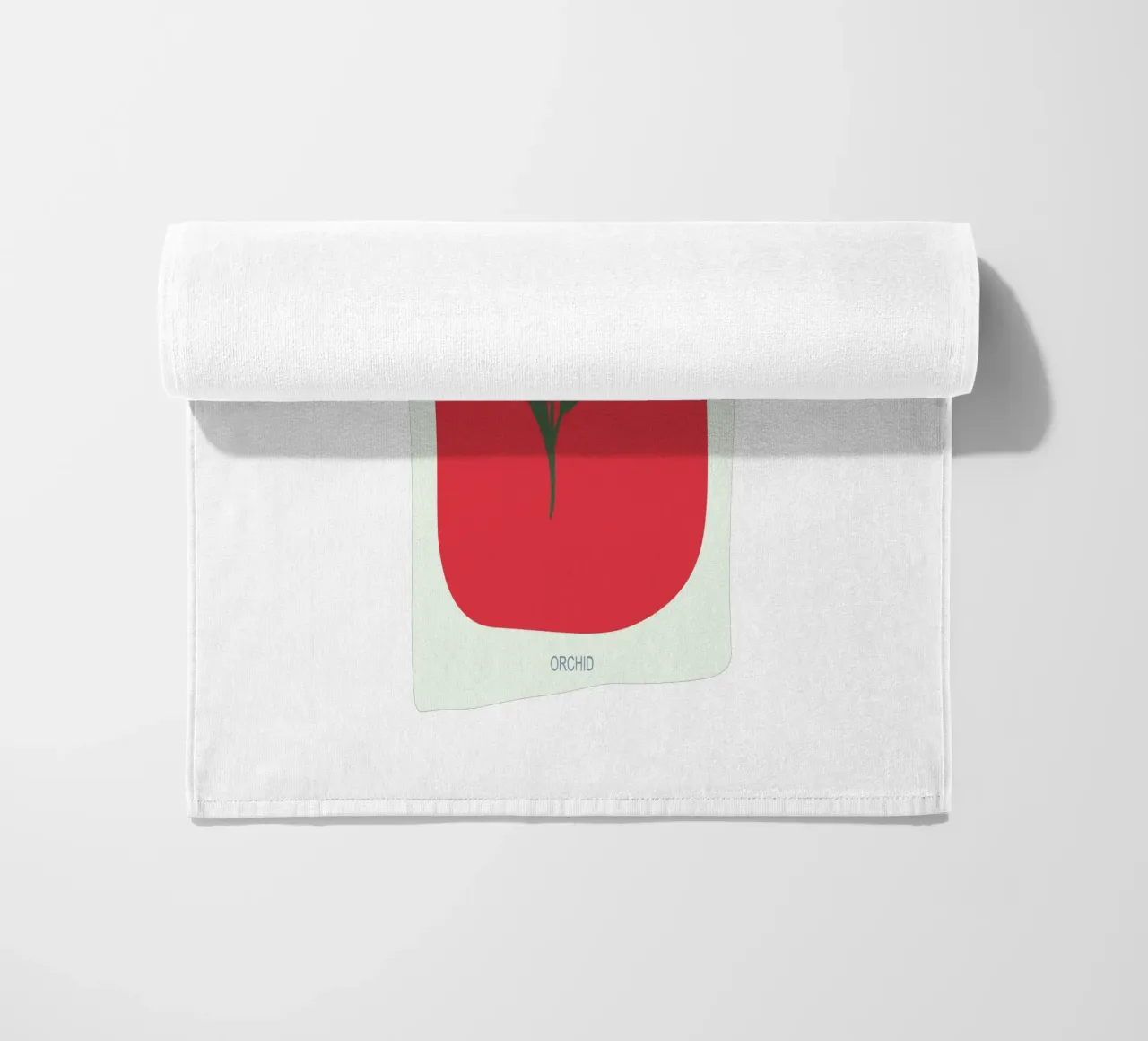 Illustrazione disegnata a mano di un'orchidea telo mare da GalerieGG