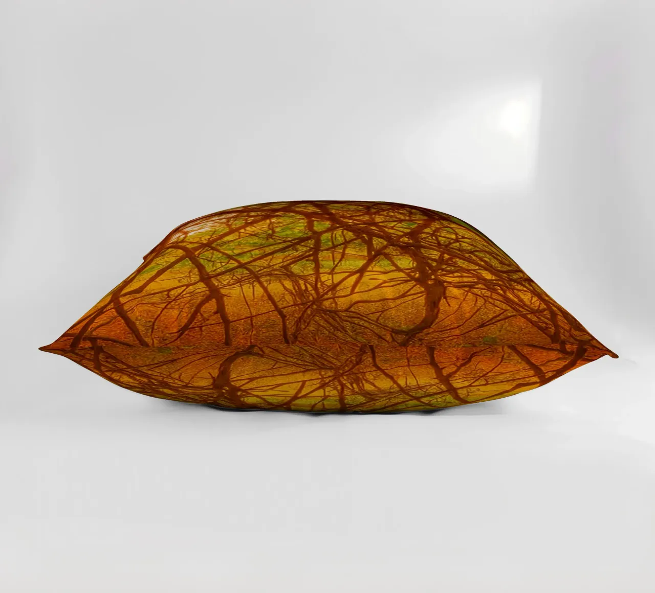 tree branches hanging down to the ground decorative cushion by PASMING