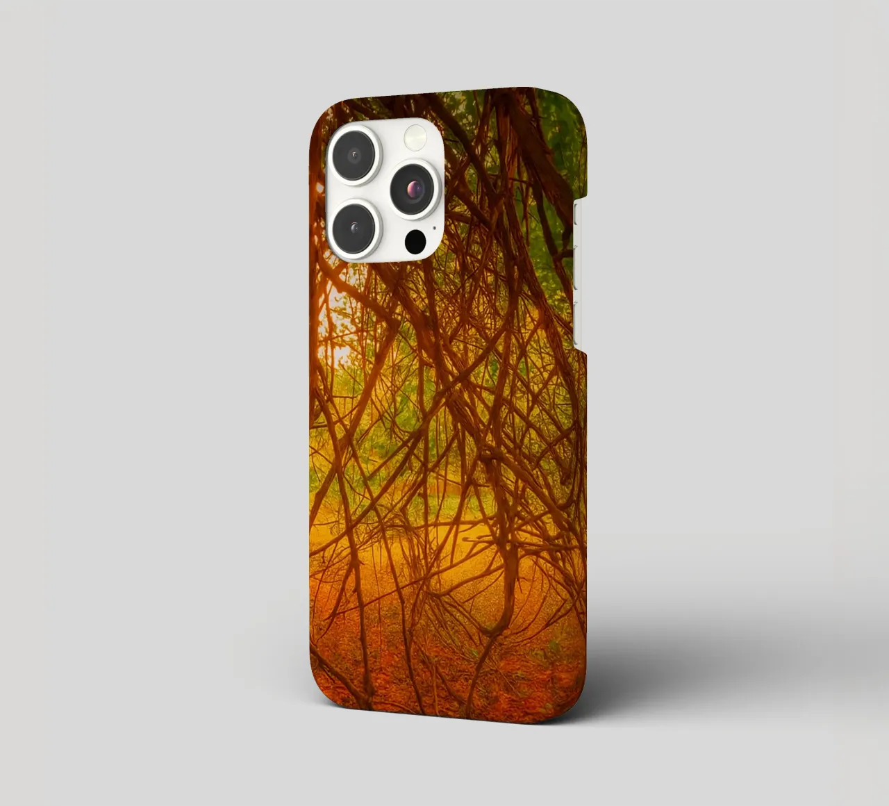 rami di alberi che pendono verso il suolo cover iphone da PASMING