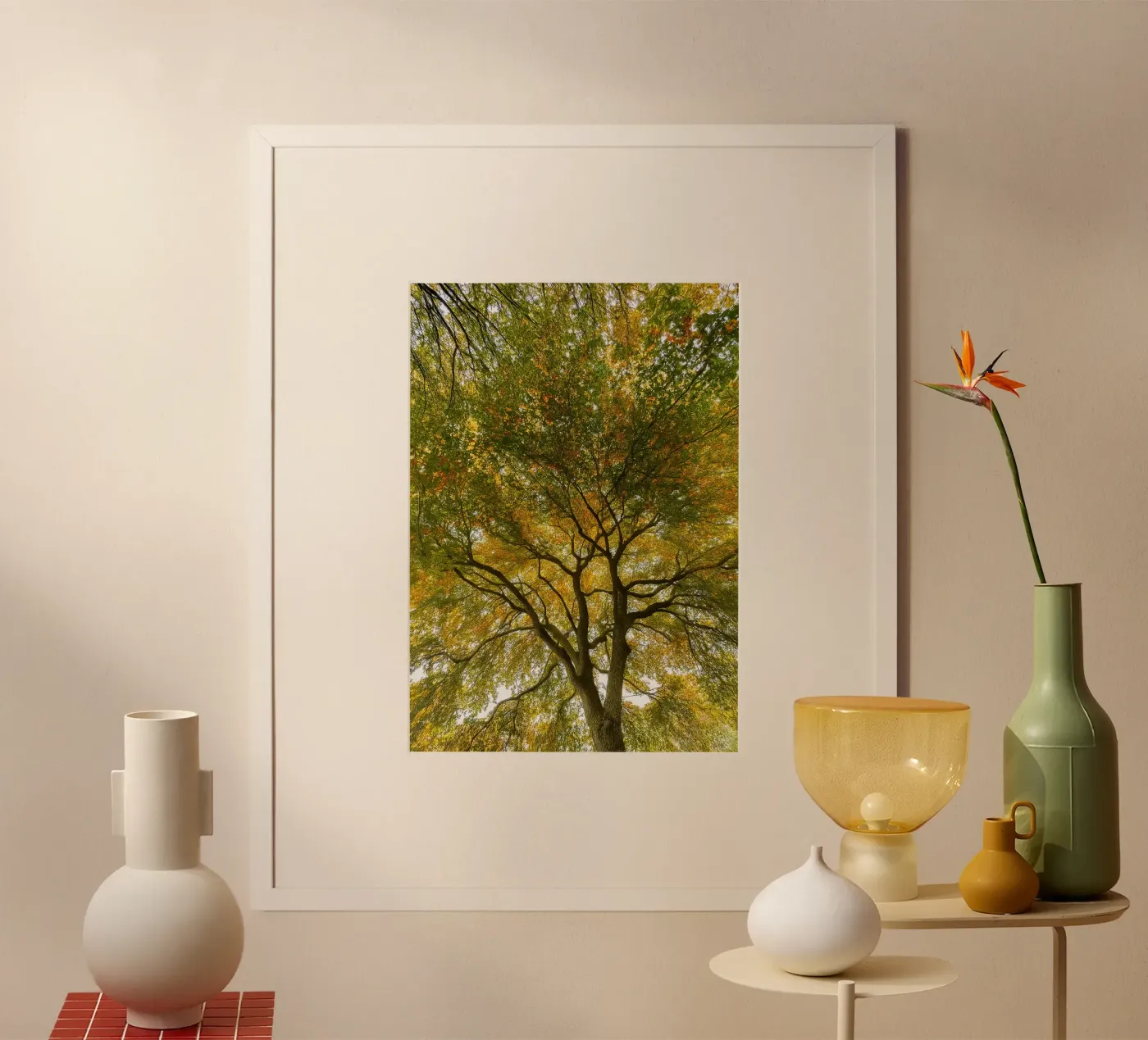 trees canopy view poster by PASMING