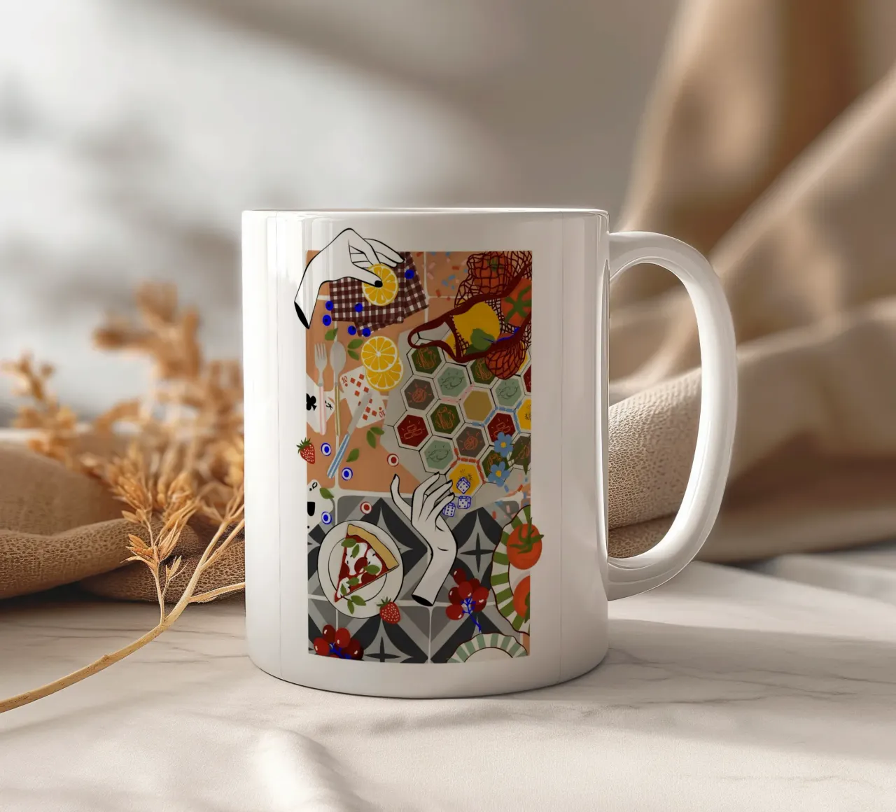 Cucina 03 tazza in ceramica da Lise.ya