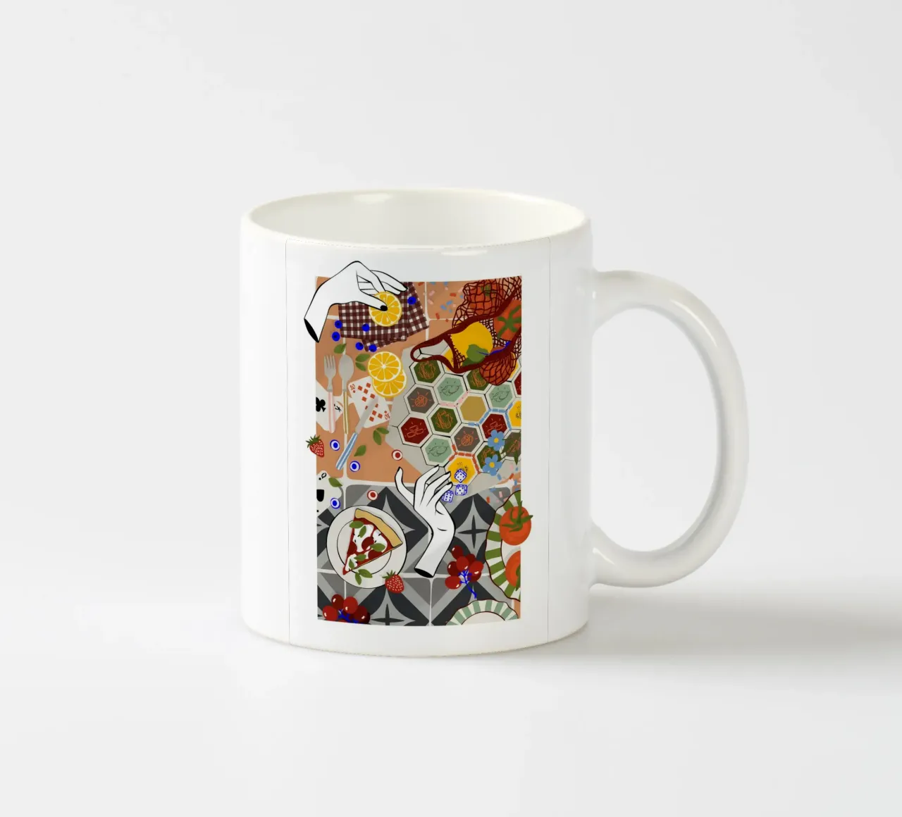 Cucina 03 tazza in ceramica da Lise.ya