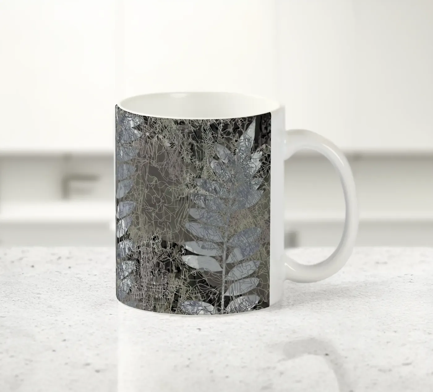flora ceramic mug by k i m