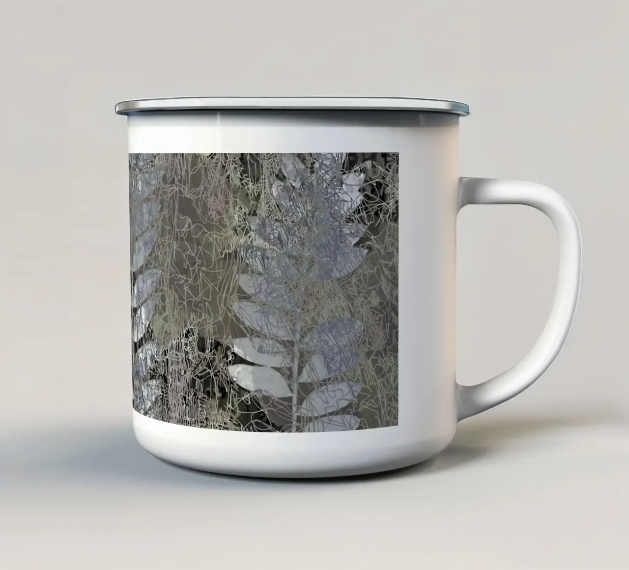 flora tazza in smalto da k i m