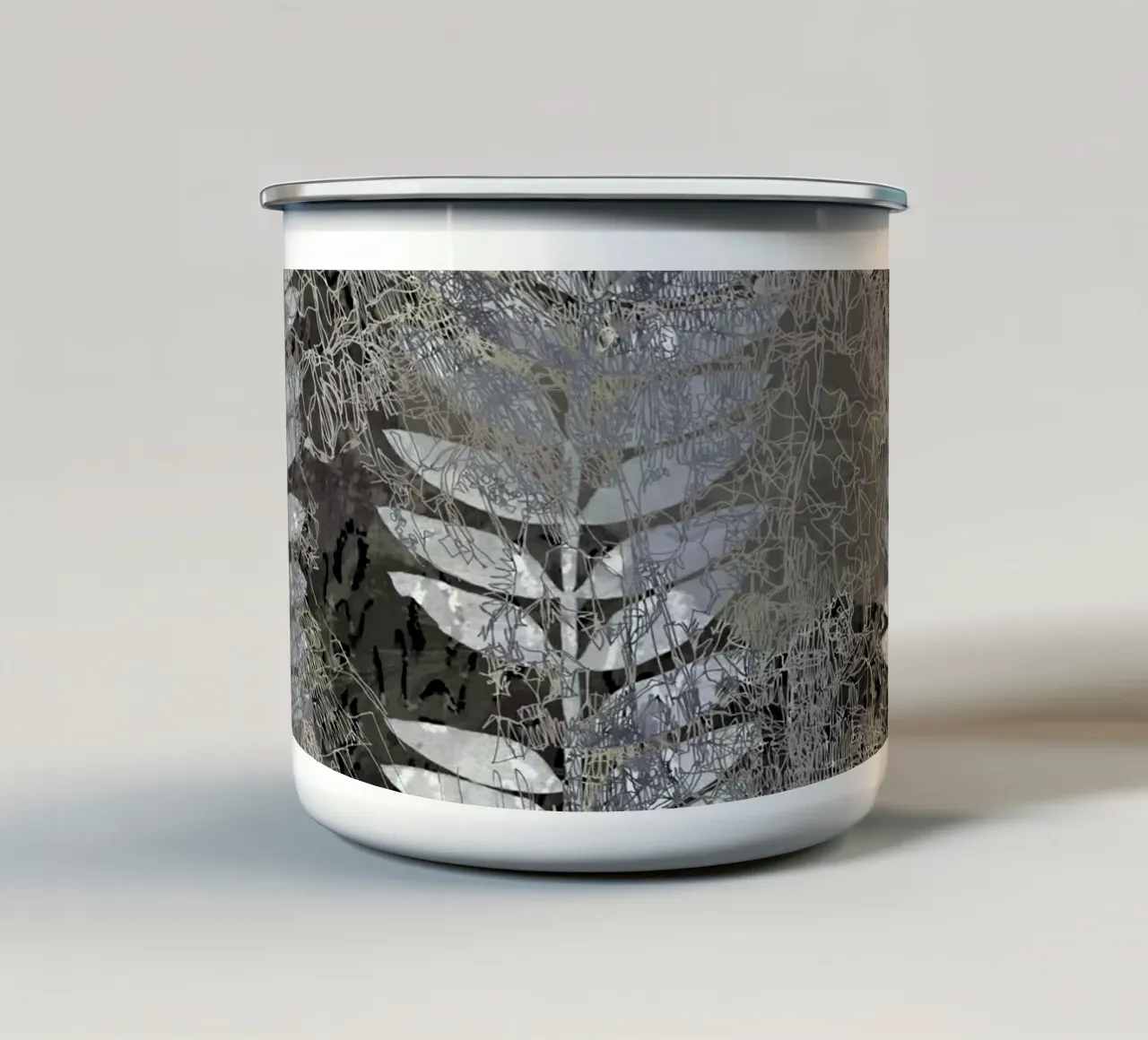 flora tazza in smalto da k i m