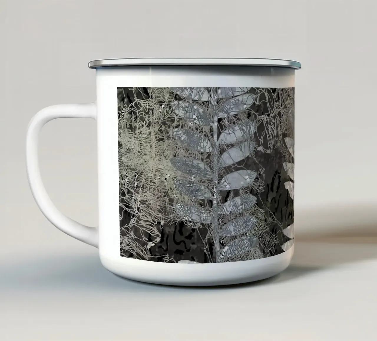 flora tazza in smalto da k i m