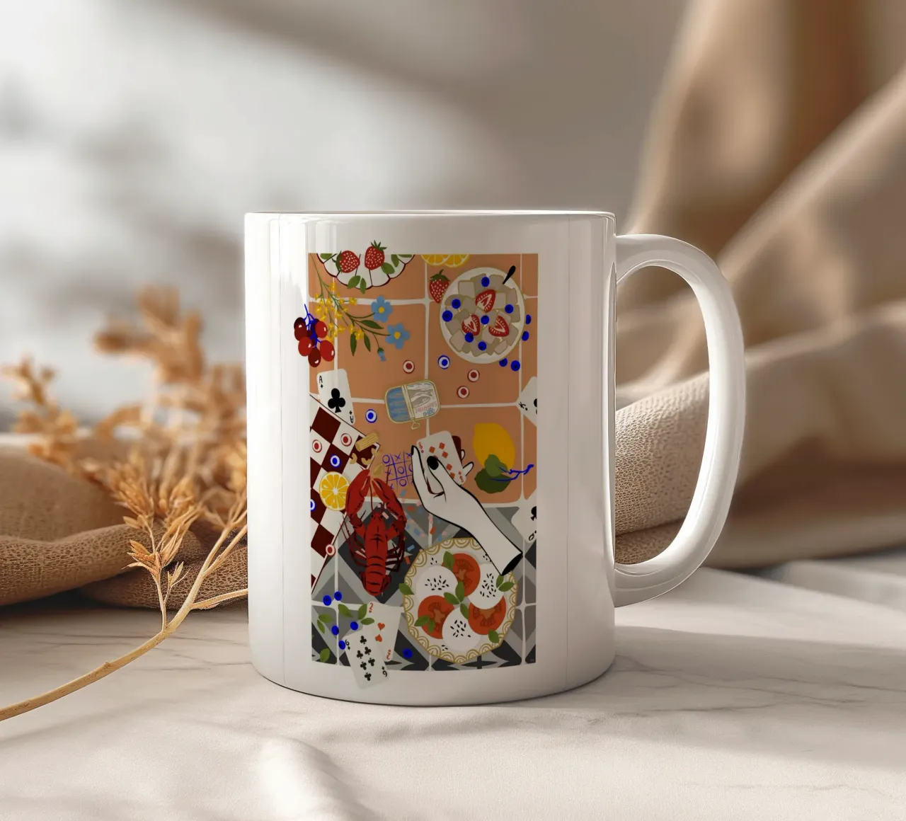 Cucina 02 tazza in ceramica da Lise.ya