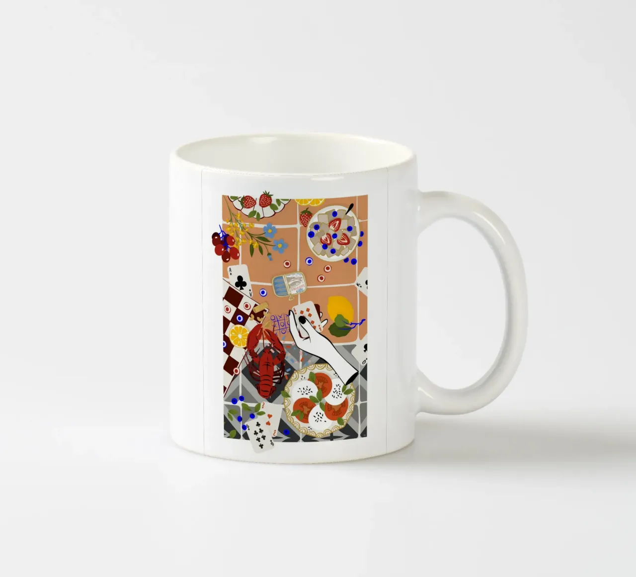 Cucina 02 tazza in ceramica da Lise.ya
