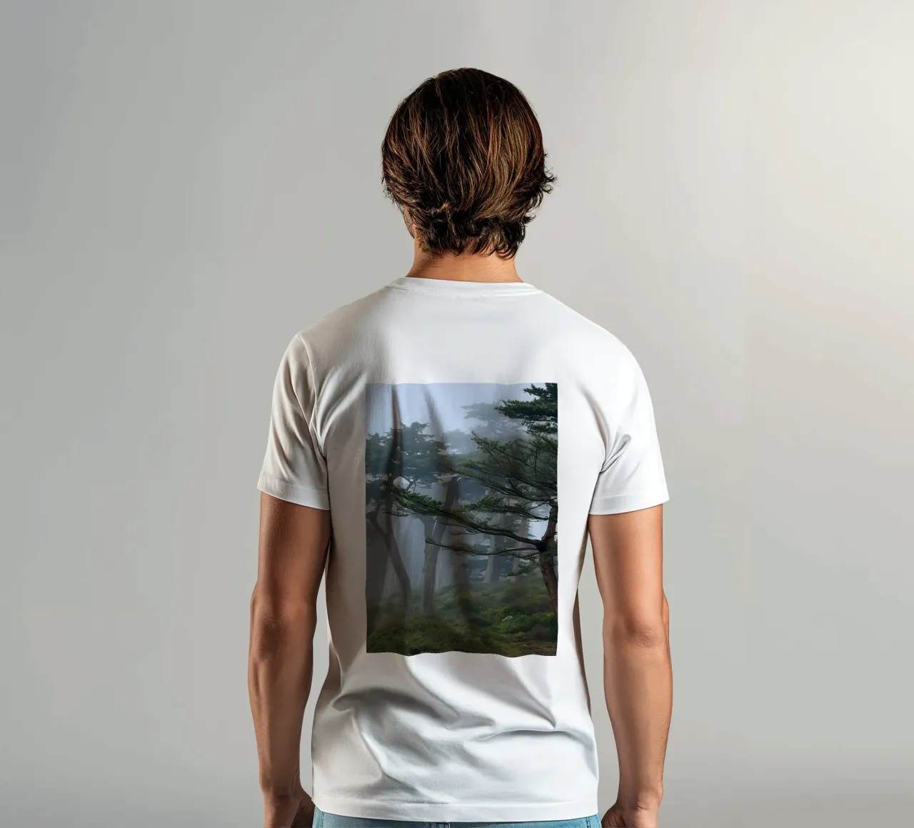 trees on the edge of the forest t-shirt by PASMING