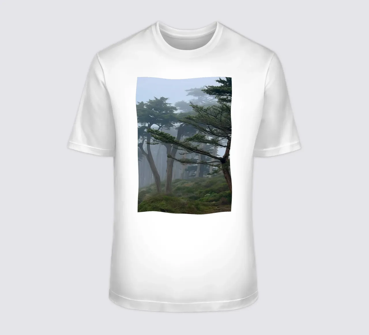 trees on the edge of the forest t-shirt by PASMING