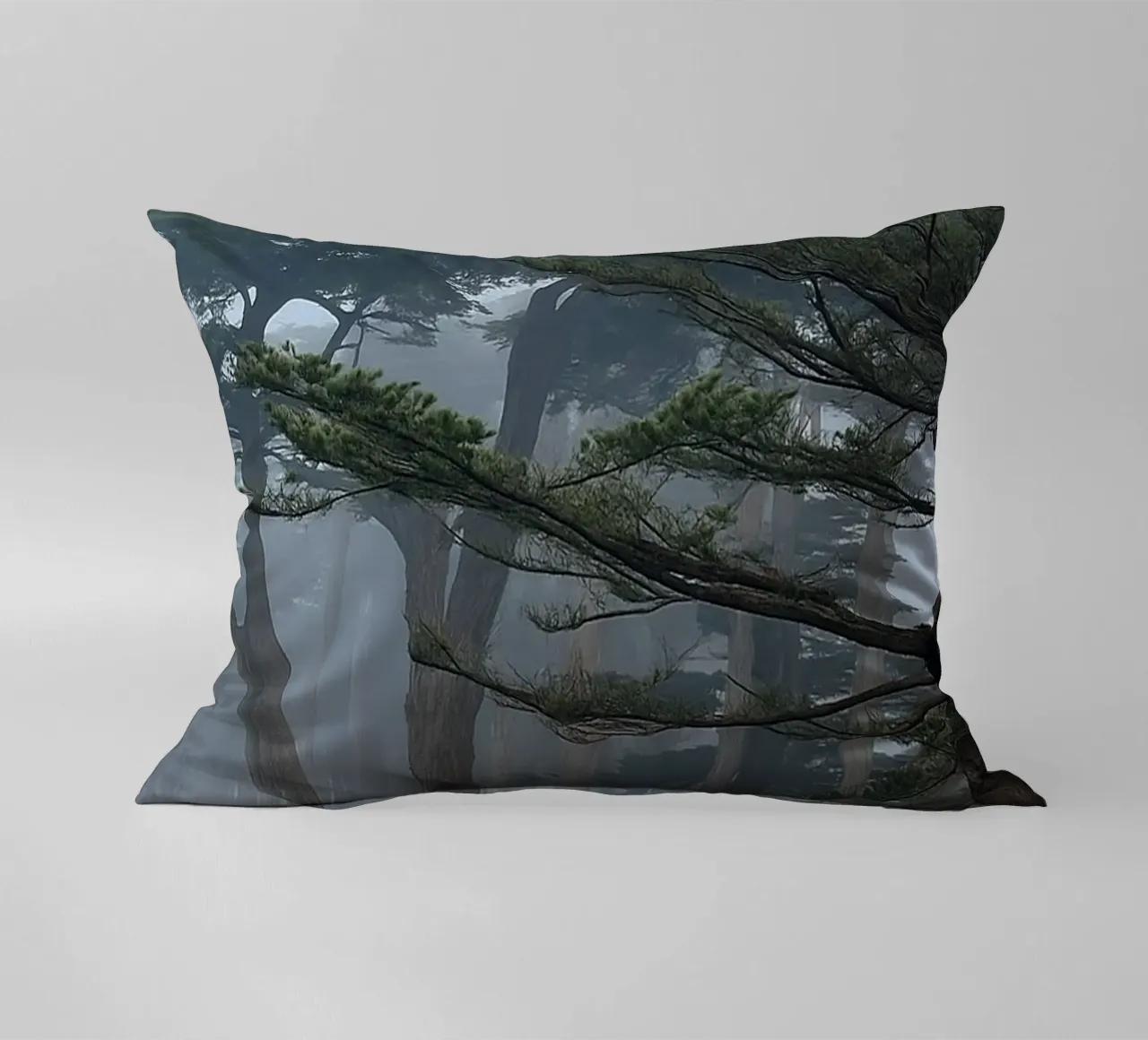 bomen aan de rand van het bos kussen van PASMING