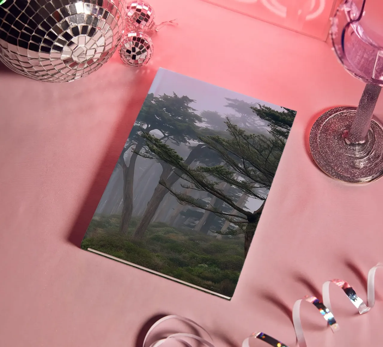 trees on the edge of the forest notebook by PASMING