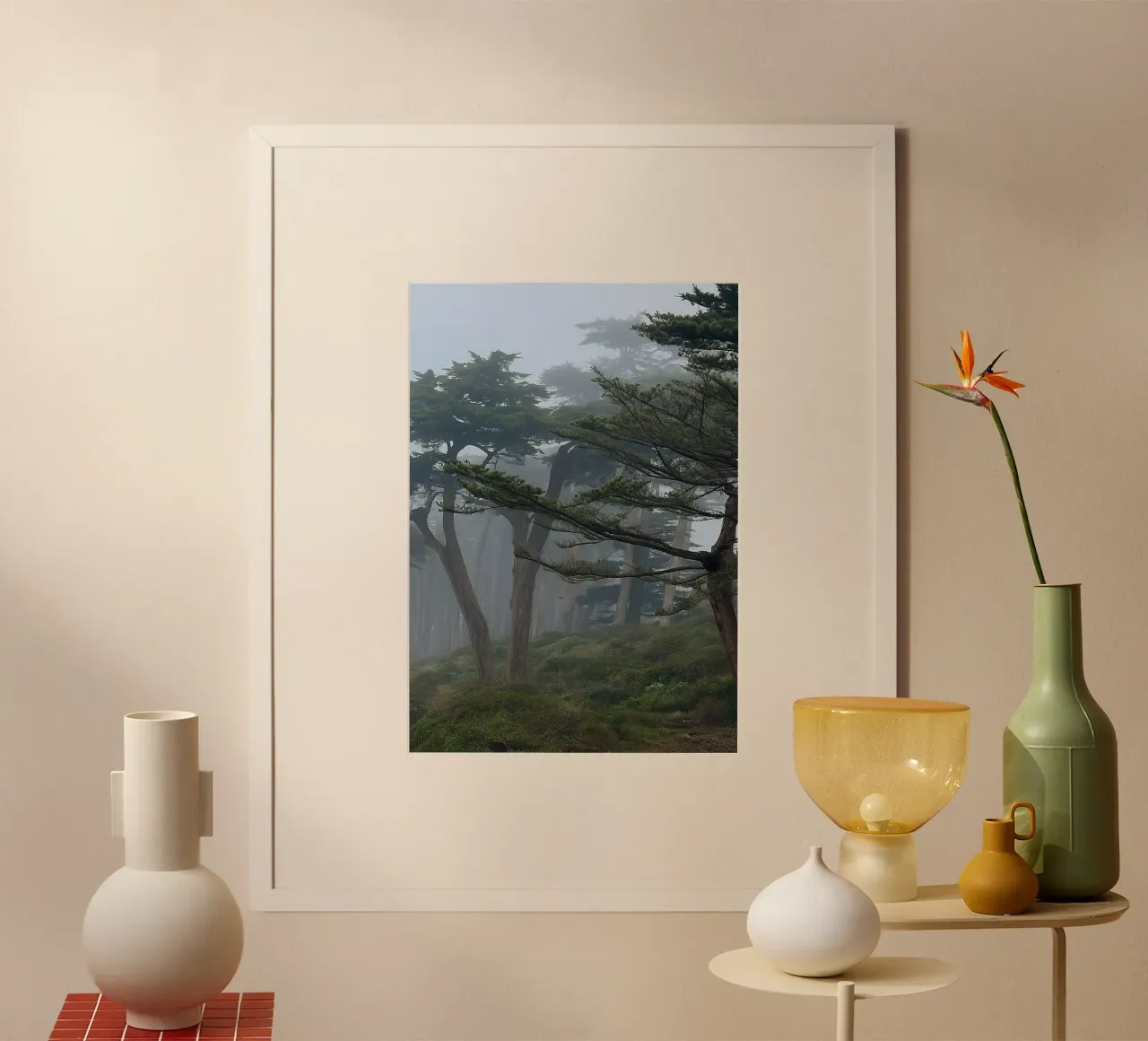 trees on the edge of the forest poster by PASMING
