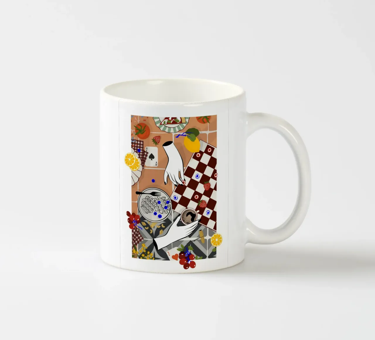 Cucina 01 tazza in ceramica da Lise.ya