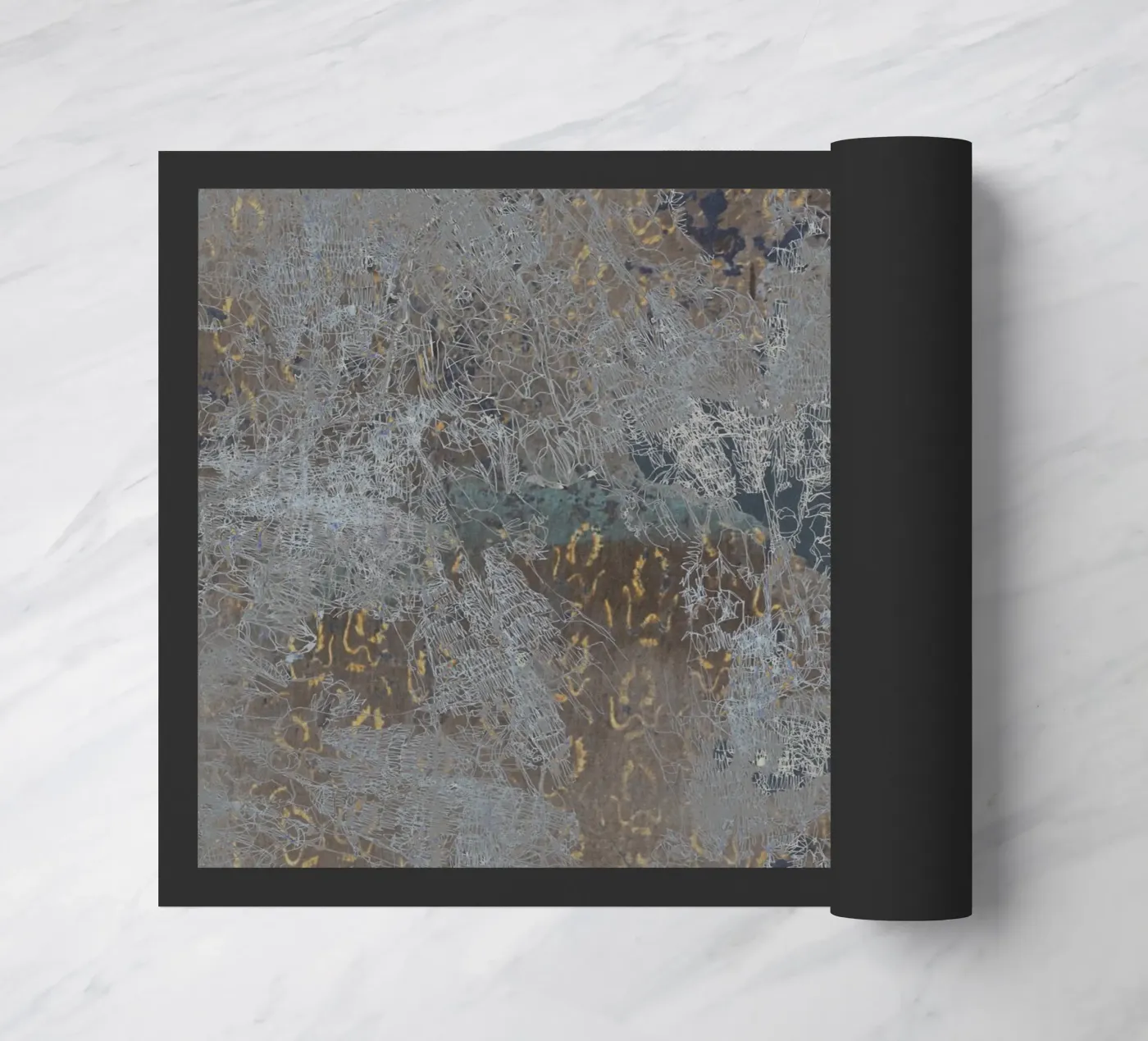 cement doormat by k i m