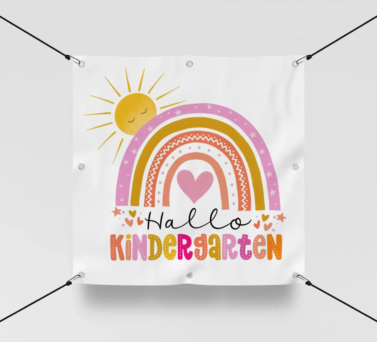 Ciao scuola materna. Per gli insegnanti e i bambini dell'asilo. telo in pvc da CalliLetters