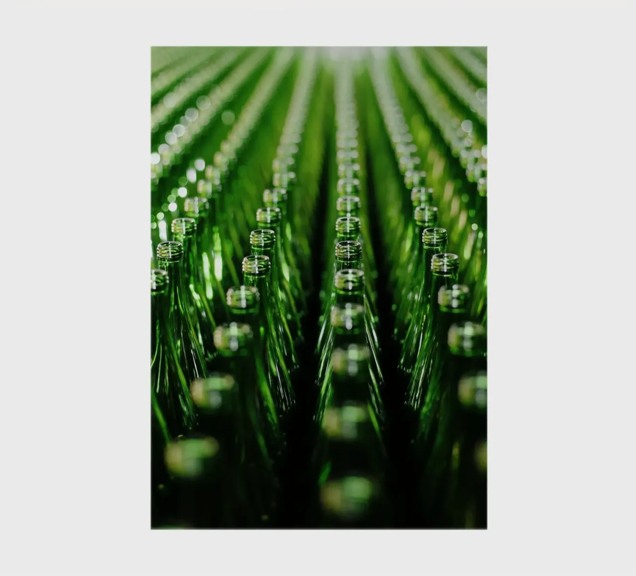 Fabrication du verre, verre vert carnet de notes de art picture