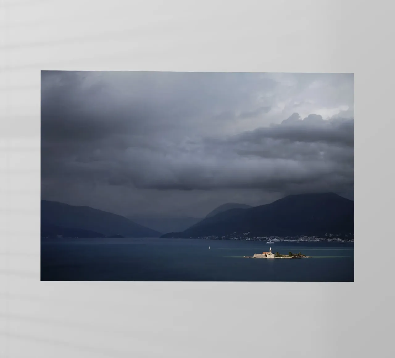 Baia di Kotor, Montenegro pellicola backlit da art picture