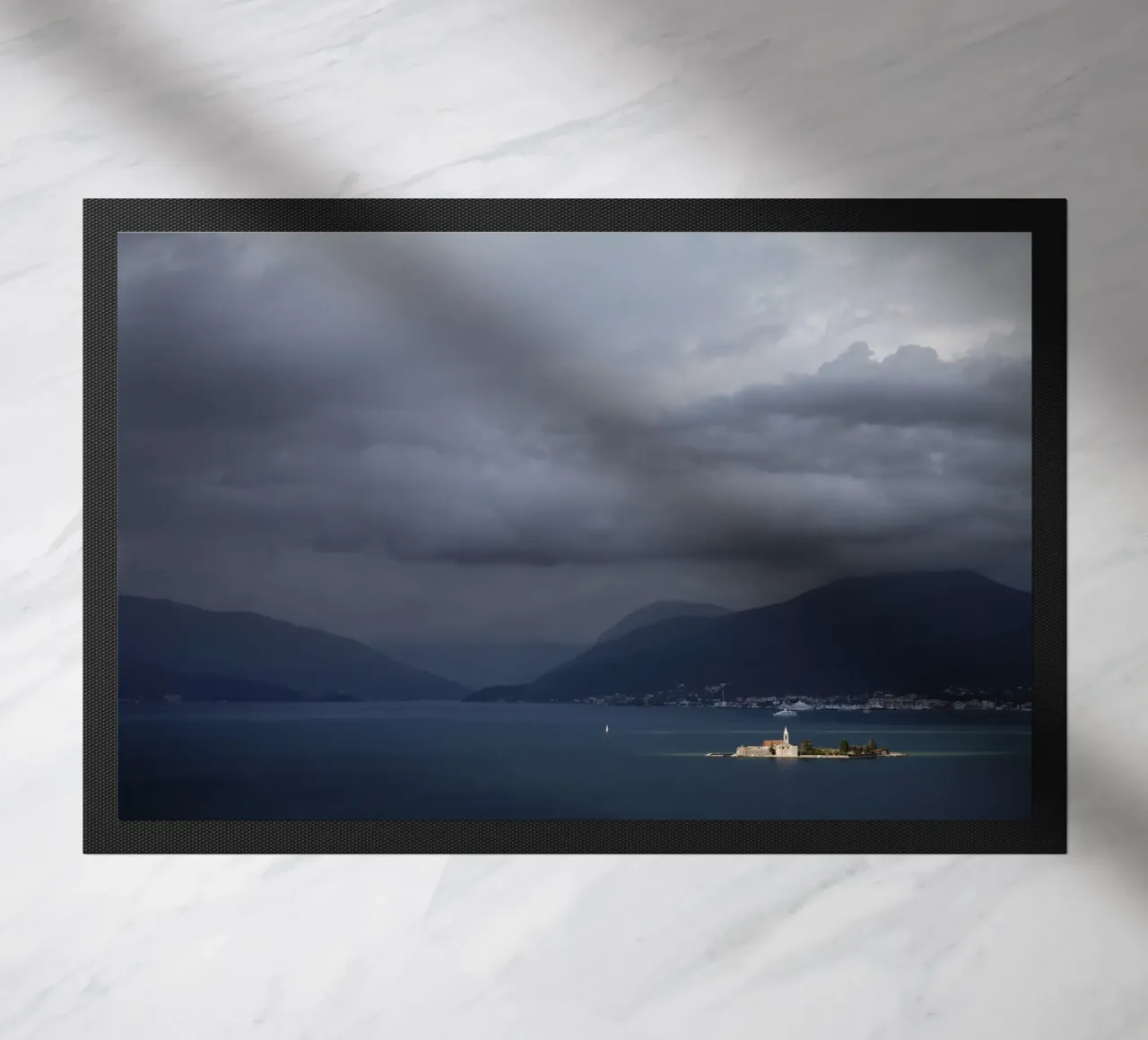 Baia di Kotor, Montenegro zerbino da art picture