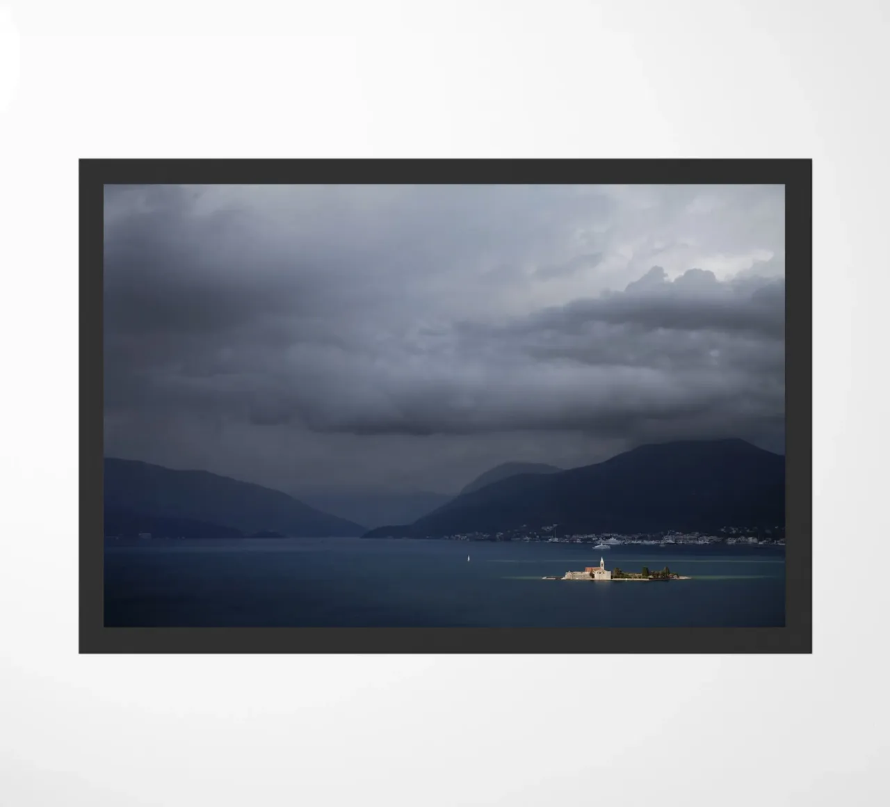 Baia di Kotor, Montenegro zerbino da art picture