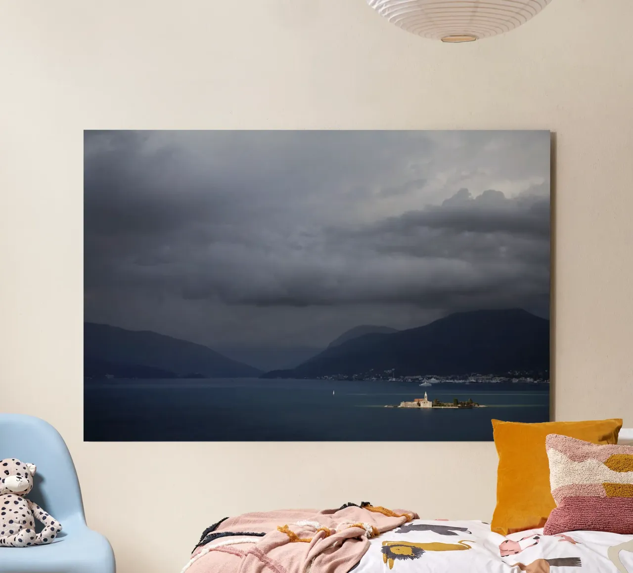 Baia di Kotor, Montenegro alluminio dibond da art picture