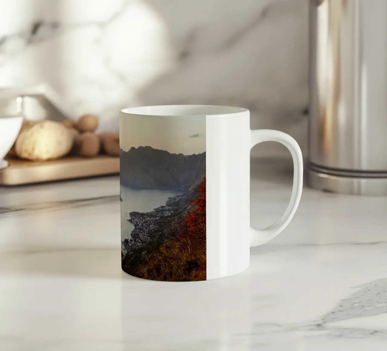 Baia di Kotor, Montenegro tazza in ceramica da atmospheric pictures
