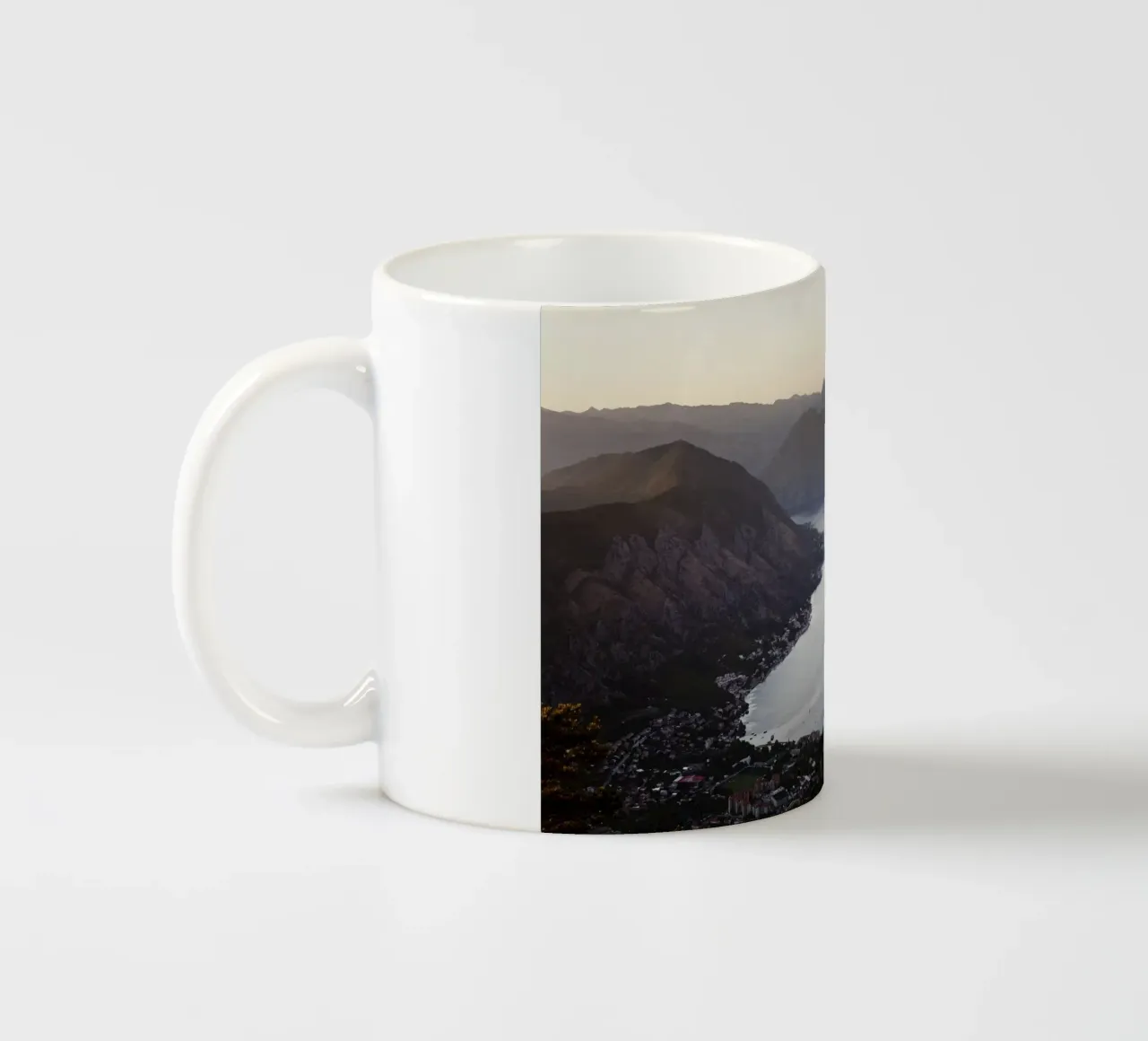 Baia di Kotor, Montenegro tazza in ceramica da atmospheric pictures